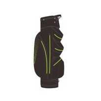 2 Garment Pockets Golf Cart Bag