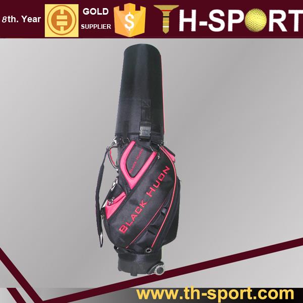 Classic Design Best Quality Customized Logo and Pattern PU Golf Staff Bag OEM