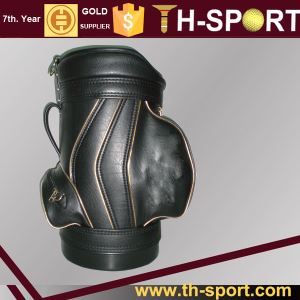 High Quality Custom Logo and Pattern Black Den Caddy Golf Bag OEM