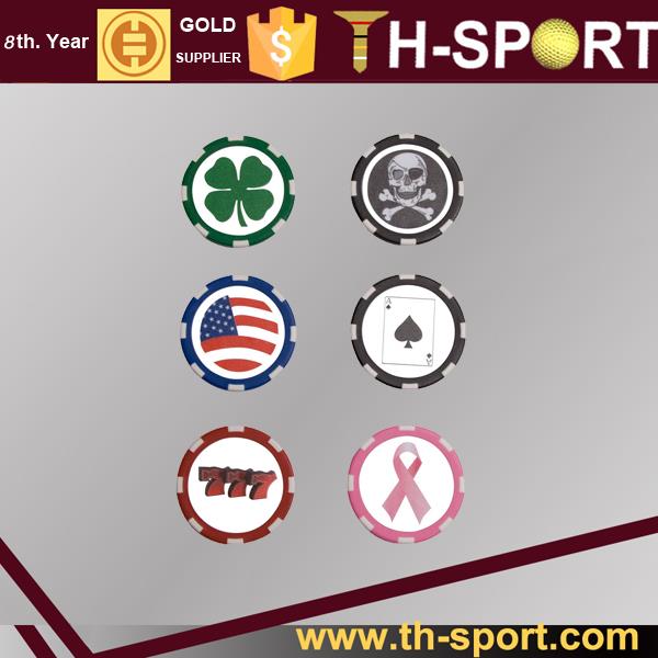 Colorful Golf Ball Marker
