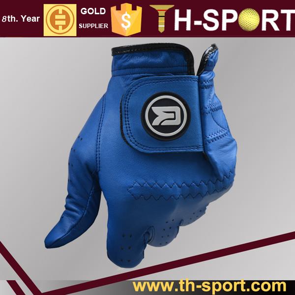 Navy Blue OEM Logo Men's Golf Gloves In Colors