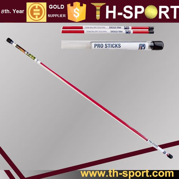 Red 2pcs Per Set Alignment Stick Golf Swing Balance Drills
