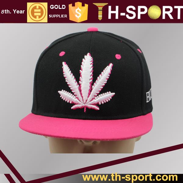 Adjustable Black Baseball Caps Snapback Hat