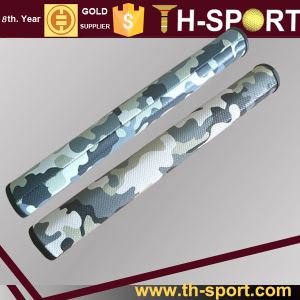 Camouflage 3.0 PU Leather Flat Cat Putter Grip