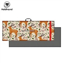 2022 New Design Custom Logo Brand Golf Towels Microfiber Waffle With Handle