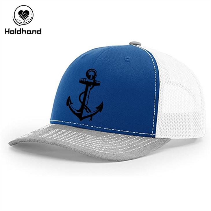BASEBALL Golf CAP Custom Anchor Sign Design Youth Style 5 Panel