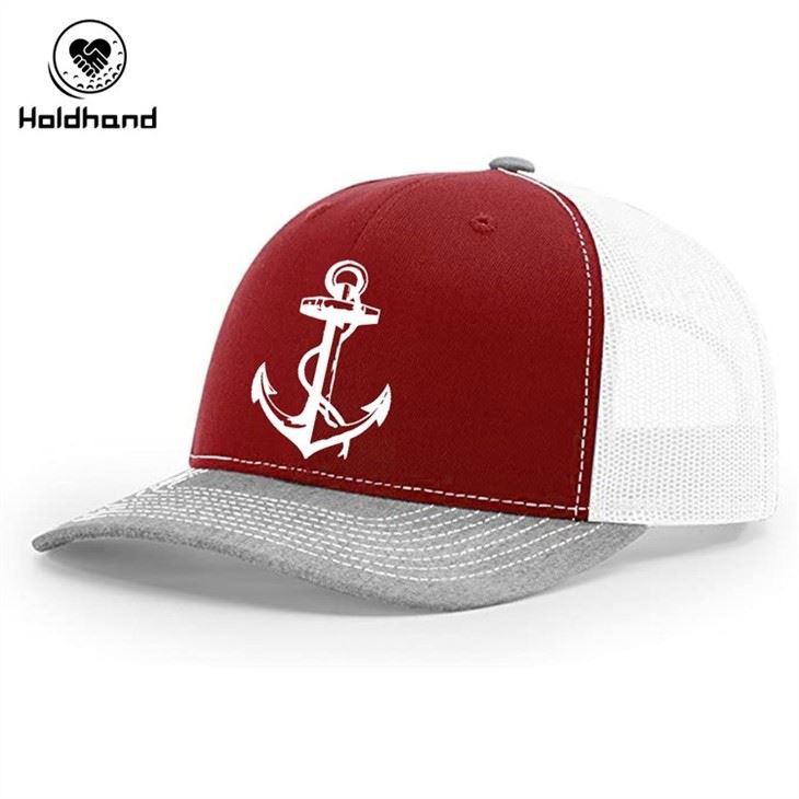 BASEBALL Golf CAP Custom Anchor Sign Design Youth Style 5 Panel