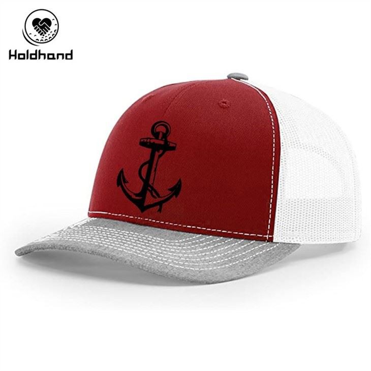 BASEBALL Golf CAP Custom Anchor Sign Design Youth Style 5 Panel