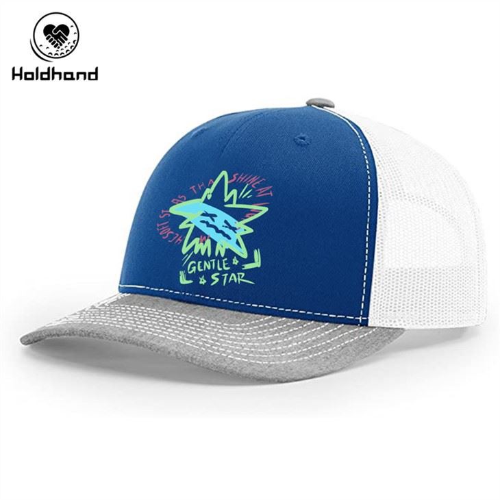 Youth Style 5 Panel BASEBALL Golf CAP Custom Pattern Printing Design
