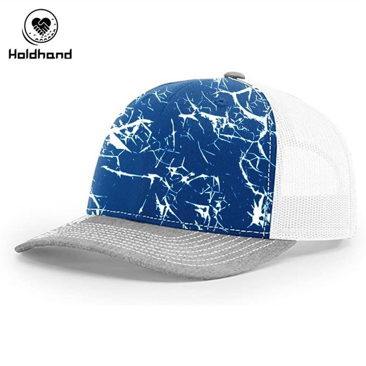 Custom 5 Panel Blue Printing Design Youth Style