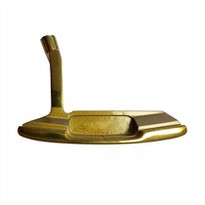 High Quality Blade Shape CNC Finishing Forged Gold Golf Putter Clubs