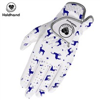 Best Selling High Quality Golf Gloves Custom Logo Soft Touching Cabretta Gloves OEM