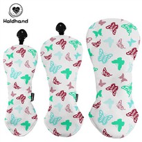 Best Selling High Quality Headcover Waterproof PU Leather Driver Wood Fairway Hybrid Headcovers Custom Logo OEM