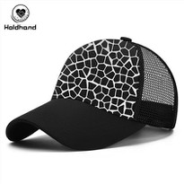 Black Truck Cap Golf Cap With White Print