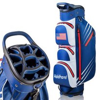 Hot Selling Custom Design and Logo Blue Golf Cart Bag OEM