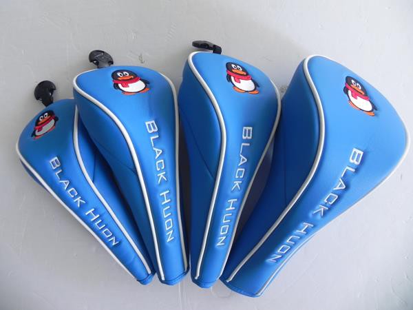 Blue Set Of 4pcs Golf Hybrid Cover Headcover