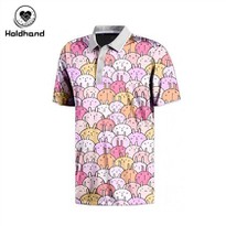 Cartoon Rabbit High Quality Polo T Shirts Short Sleeve For Man & Woman
