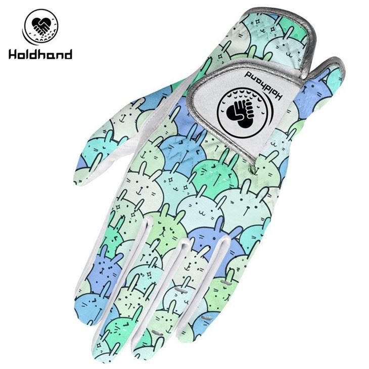Cartoon Rabbit Series - Colorful Bunny Golf Printed Gloves Winter Gloves