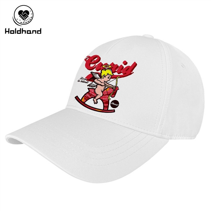 Cotton Classic 5-panel Baseball Cap, Fashion Print And Embroidery Logo