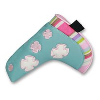 Custom Flower Embroidery Pattern Blade Golf Head Covers For Women