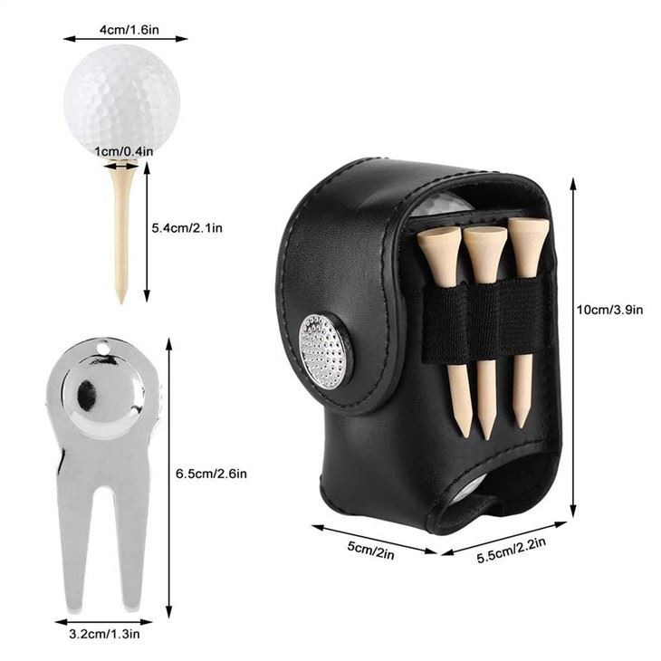 Custom Handy Golf Ball Pouch