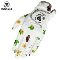 Custom Logo High Quality Antislip PU Cabretta Golf Gloves OEM