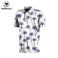 Custom Sublimation Printing Polyester Spandex Blend Fit Golf Polo For Men Shirts