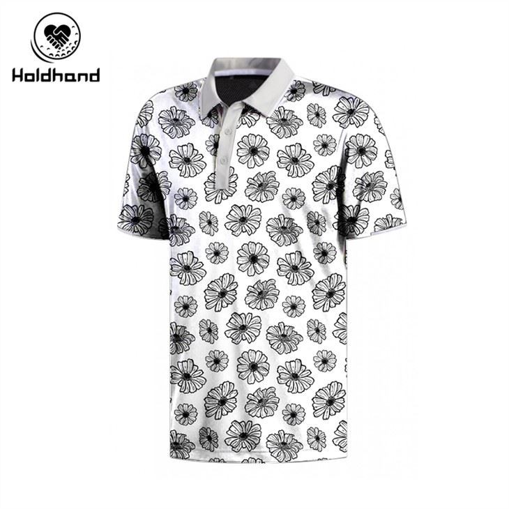 Customized Hot Golf Polo Print Sportswear
