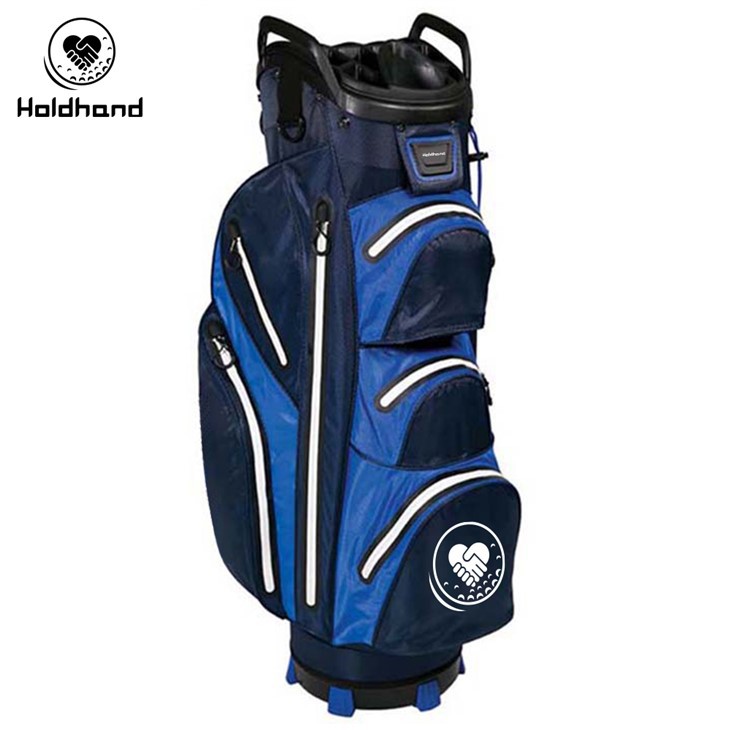 Efficiency-Driven Golf Tote Featuring 15-level Club Organization, Exclusive Putters' Nest, Multi-purpose Storage Pockets, Chilled Drink Compartment, Adjustable Carry Harness, And Rapid-deploy Weather Shield – Designed For Men And Women. Pouch, Strain-relieving Strap, And Storm-tight Seal.