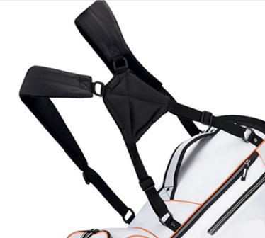 Elegant White Custom Logo Stand Golf Bag