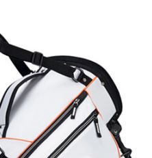 Elegant White Custom Logo Stand Golf Bag