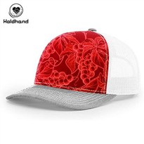Embroidery Logo 5 PANEL Printing Pattern Design HIGH QUALITY Golf Caps Custom