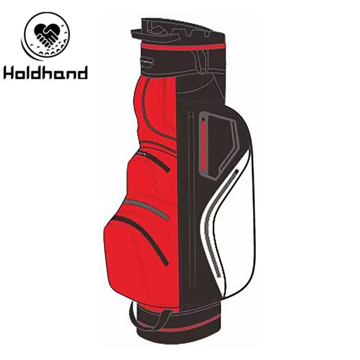 Experience Elite Organization: Top-tier Tournament Luggage Boasting 14 Dedicated Slots For Club Gear And Waterproof Construction.