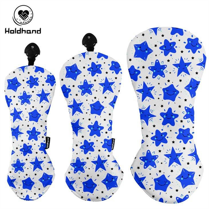 Factory Price Custom Logo Highlight Design Driver Wood Hybird Headcovers OEM