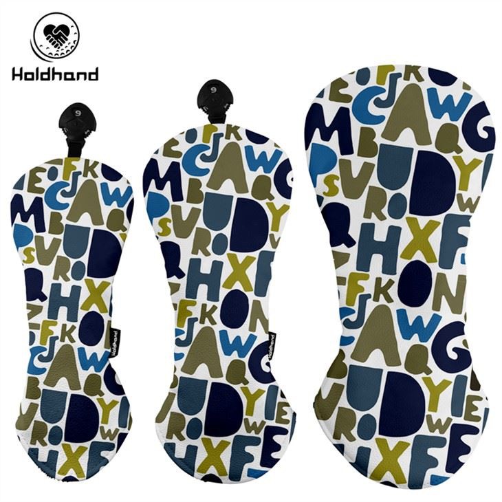Factory Price Fashion Design Driver Wood Hybird Headcovers OEM Custom Logo