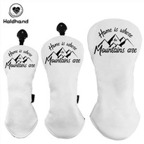 Factory Price Fashion Design Highlight Quality PU Material Golf Driver Head Cover Custom Logo OEM