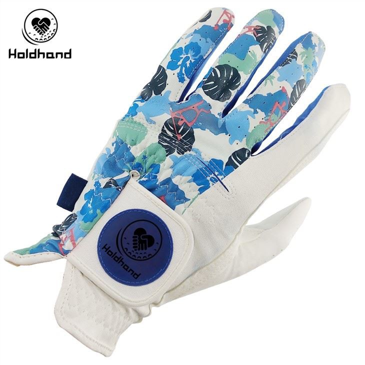 Factory Price Fashionable Design Cabretta Leather Golf Half Finger Glove OEM Custom Logo