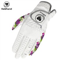 Factory Price Soft Feeling Custom Logo New Design Cabretta Leather Golf Glove OEM