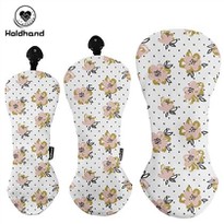 Fashion Design High Quality OEM Pattern PU Leather Driver Wood Headcovers