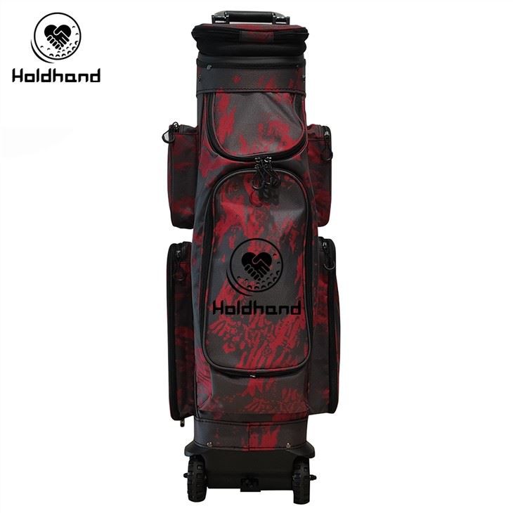 Fashion Multifunctional Pockets With Custom Logo Golf Staff Bag