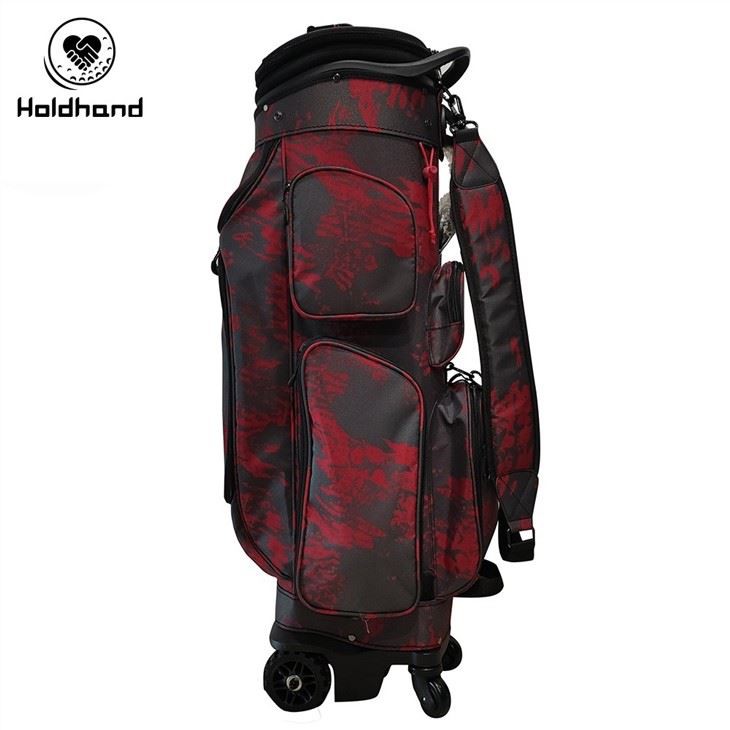 Fashion Multifunctional Pockets With Custom Logo Golf Staff Bag