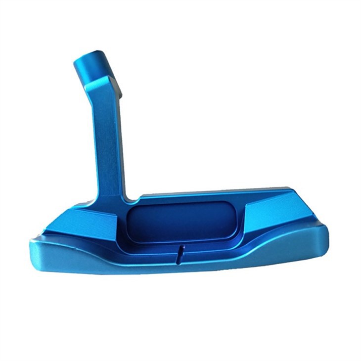 Full CNC Milled Golf Putter Head With Blue PVD Forged Golf Putter Head