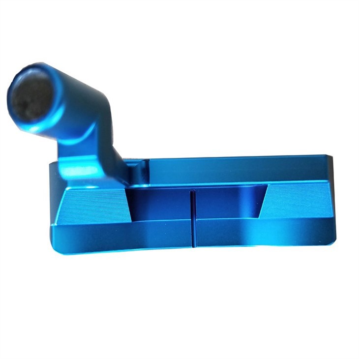 Full CNC Milled Golf Putter Head With Blue PVD Forged Golf Putter Head
