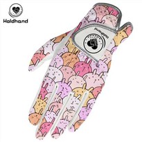 Genuine Leather Custom Design Logo Rabbit Breathable Soft Golf Gloves