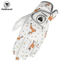Genuine Leather Golf Glove Custom Design Logo Soft Feeling Golf Gloves