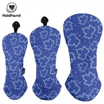 Golf Blue White Vintage Leather Style 1 3 5 Head Covers With Class Look