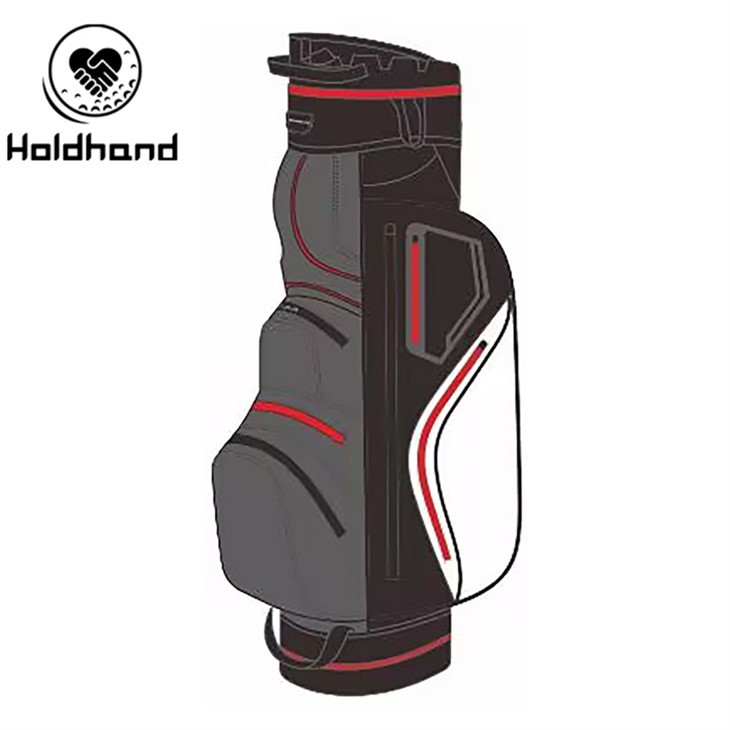 Golf Cart Bag, Urban Camo/Grey/Black/Red/Blue