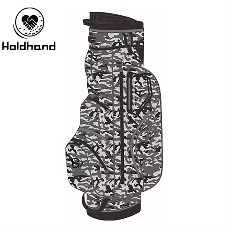 Golf Cart Bag, Urban Camo/Grey/Black/Red/Blue