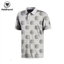 Golf Polo Shirt With Gradient Print