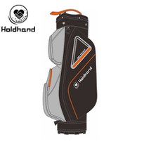 Gray Golf Bags Golf Cart Bag Custom Logo Design Polyester